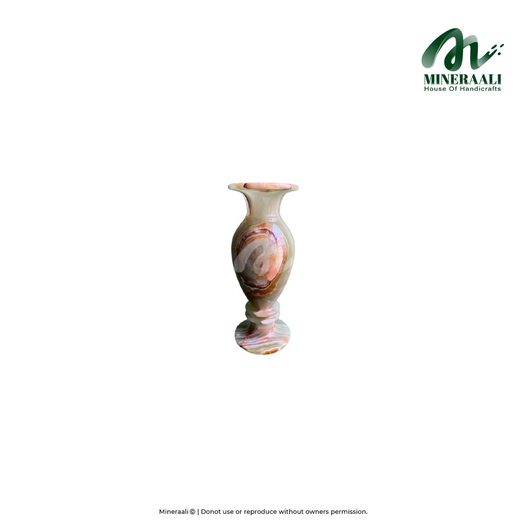 Mineraali | Onyx Flower Vase